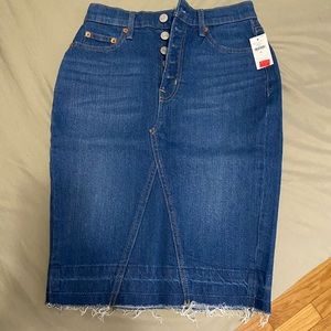 GAP long fitted skirt